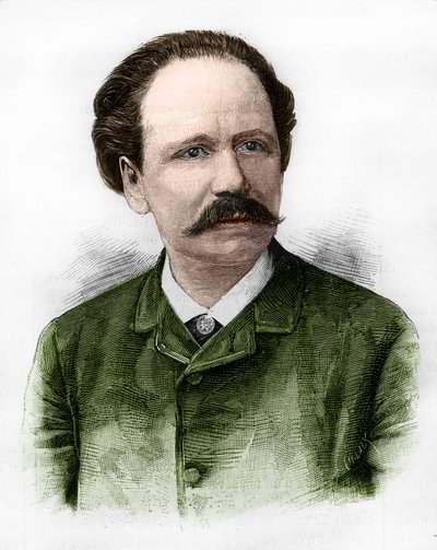 Portrait de Jules Massenet (1842-1912), compositeur français. - Unknown artist