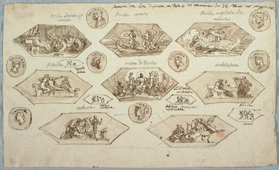 Dessin, Décoration du plafond d