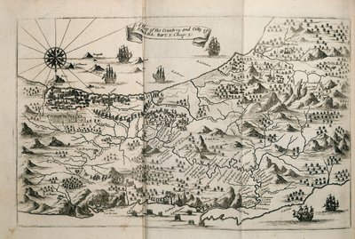 Carte du pays et de la ville de Panama. Partie 3 : chap : 5. (gravure) - Unknown artist