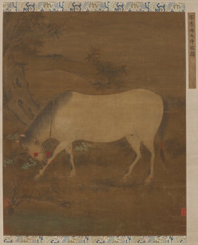 Un cheval blanc - Unknown artist