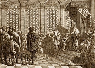 Abdication de CHARLES V - Unknown artist