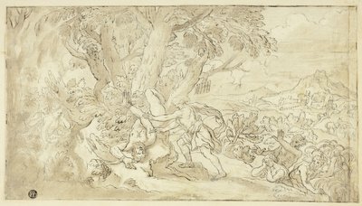Apollon écorchant Marsyas - Unknown artist