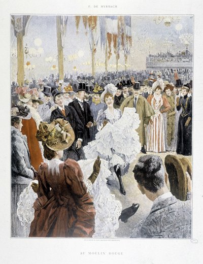 Bal au Moulin Rouge - dans « Paris Illustré » - Unknown artist