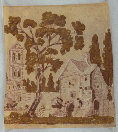Papier de boîte à chapeaux - Unknown artist