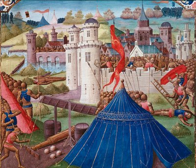 Scène de bataille à Carthage - Unknown artist