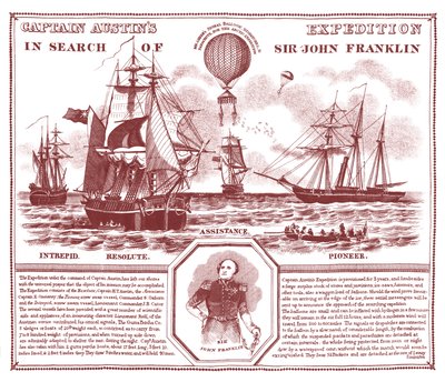 Expédition du capitaine Austin à la recherche de Sir John Franklin - Unknown artist