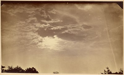 [Étude sur les nuages] - Unknown artist