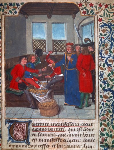 Frappe de monnaie au Moyen Âge - Unknown artist