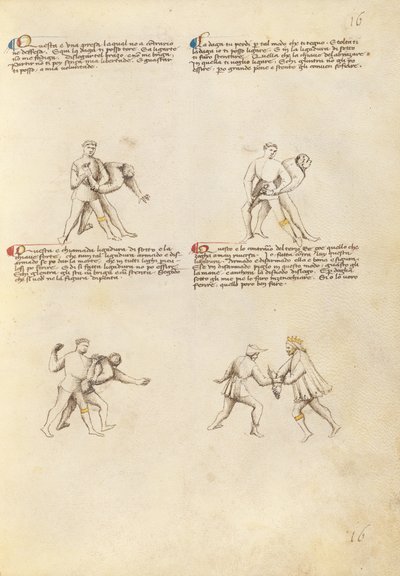 Combat avec la dague - Unknown artist