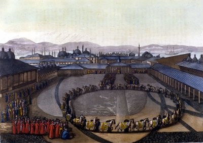 Constantinople : Porte de la Félicité. Cette porte donne accès à l