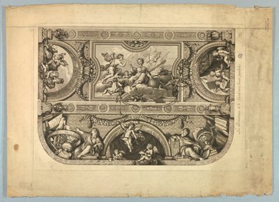 Décorations par Lebrun et Mignard au Palais de Versailles - Unknown artist