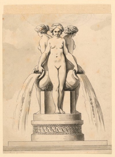 Conception pour une fontaine - Unknown artist