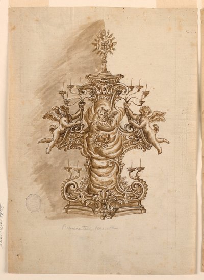 Conception pour une monstrance - Unknown artist