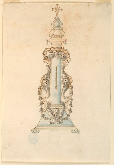 Conception pour un reliquaire pour une épine de la couronne - Unknown artist