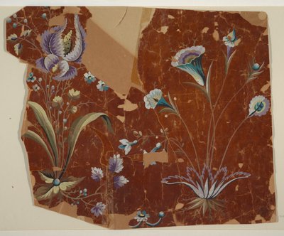 Conception pour une bordure brodée ou tissée - Unknown artist