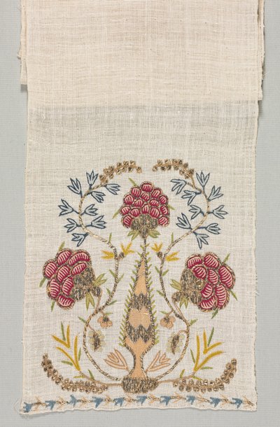 Écharpe brodée (Uckur) - Unknown artist