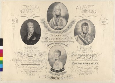 Empereur François Ier et autres - Unknown artist