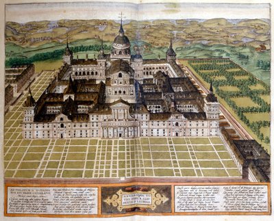 Gravure représentant le palais de l