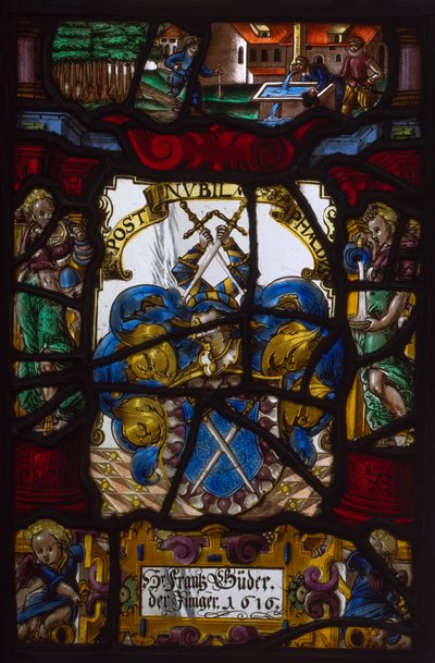 Panneau héraldique de Franz Buder - Unknown artist