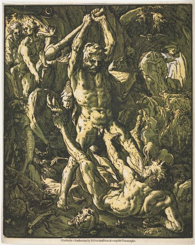 Hercule et Cacus - Unknown artist