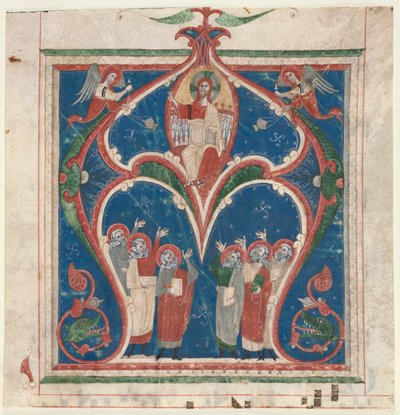 Initiale historiée (A) extraite d
