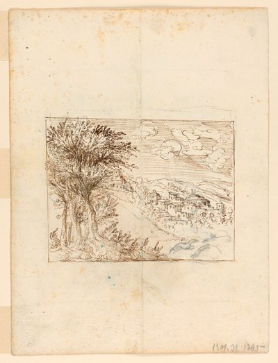 Paysage : verso : Design grotesque - Unknown artist