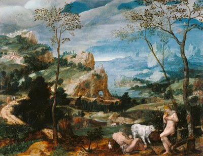 Paysage avec Mercure et Argus - Unknown artist