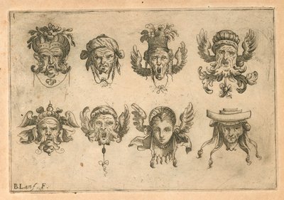 Mascarons - Unknown artist