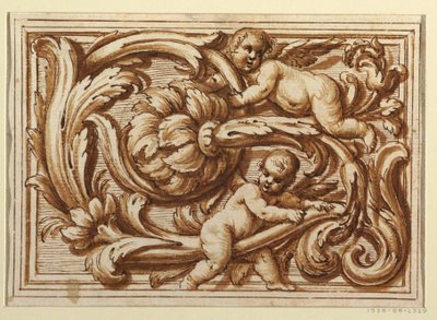 Un des ensembles de dessins pour une page de titre et la décoration d