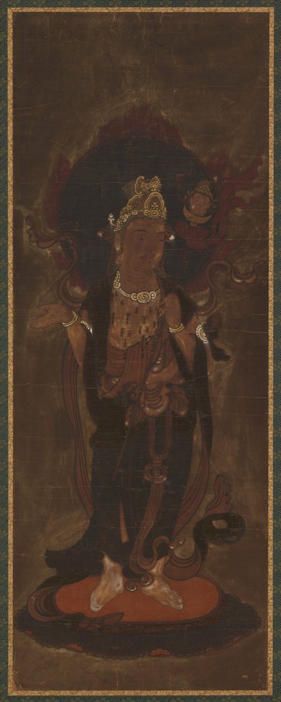 Un des douze deva : Emma-ten (Yama ou Suyama-deva ?) - Unknown artist