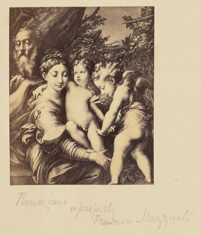 Parmegiano [sic] ou proprement Francesco Mazzuoli - Unknown artist