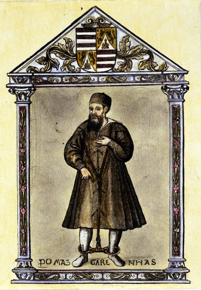 Pedro Mascarenhas (navigateur portugais) enchaîné - Unknown artist