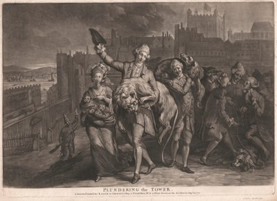 Pillage de la tour - Unknown artist