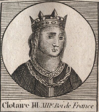 Portrait de Clothaire III - Unknown artist