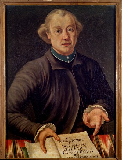 Portrait de Giuseppe Pizzati, théoricien de la musique italien - Unknown artist