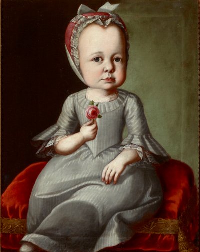 Portrait de Sophia Elizabeth von Brukenthal (1749-1753) - Unknown artist