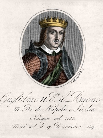 Portrait de Guillaume II le Bon - Unknown artist