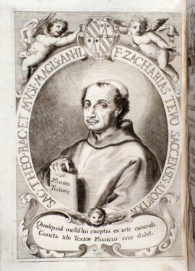 Portrait de Zaccaria Tevo tiré de Il musico testore - Unknown artist