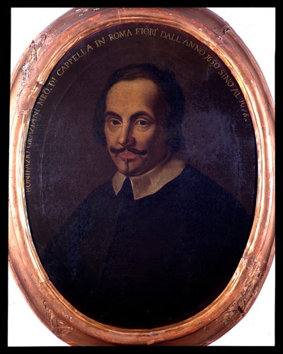 Portrait du compositeur italien Bonifazio Graziani (1604/1605-1664) - Unknown artist