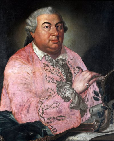 Portrait du compositeur italien Niccolò Jommelli (peinture anonyme, vers 1760) - Unknown artist