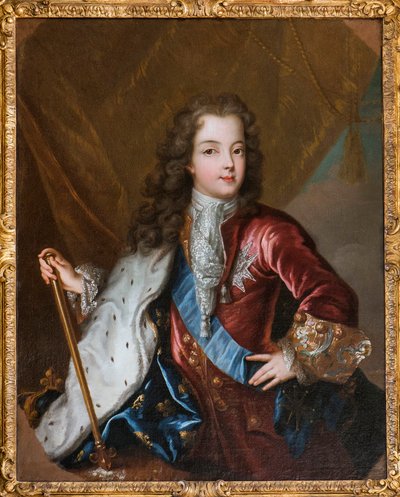 Portrait du roi de France Louis XV - anonyme du XVIIIe siècle - Musée de Sceaux - Unknown artist