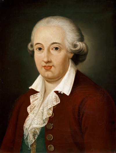 Portrait du compositeur Domenico Cimarosa - Unknown artist