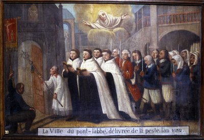 Procession commémorant la ville de Pont-l