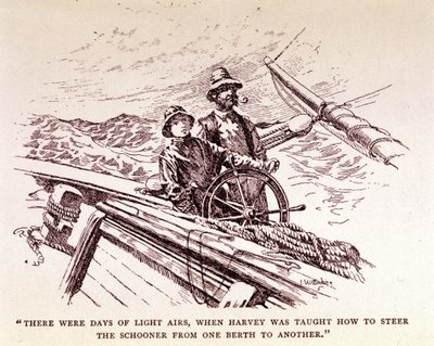 Rudyard Kipling : « Capitaines courageux », New York 1899 - Unknown artist
