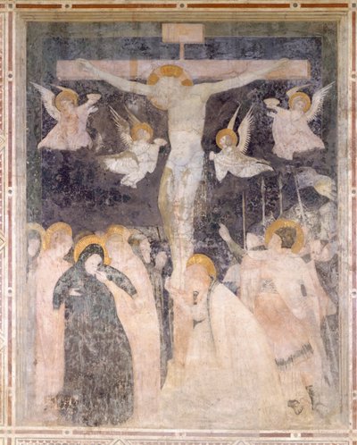 Scène de Crucifixion, Abbaye de Pomposa, Italie - Unknown artist