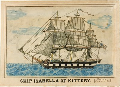 Navire Isabella de Kittery - Unknown artist