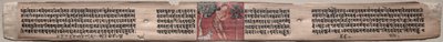 Sudhana et un buffle: Folio 115 (recto), d