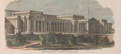 La gare de Cawnpore - Unknown artist
