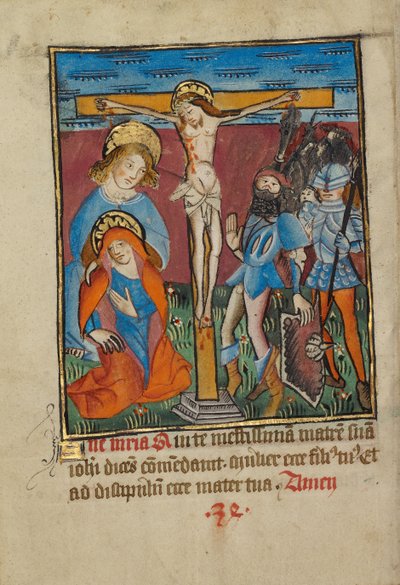 La Vierge devant la croix - Unknown artist