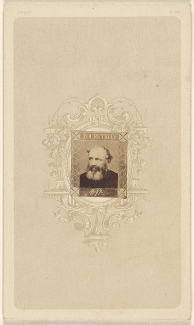 [Homme chauve non identifié à la barbe grisonnante]. - Unknown artist